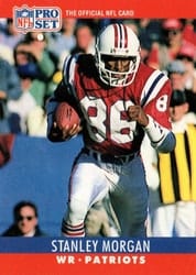 1990 Pro Set Base Set Stanley Morgan #205 card