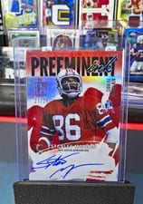 2025 Topps Signature Class Preeminent Ink Stanley Morgan #PI-SMO card