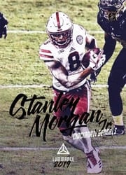2019 Panini Luminance Base Set Stanley Morgan Jr #189 card