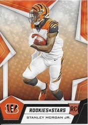 2019 Panini Rookies & Stars Base Set Stanley Morgan Jr #152 card