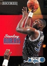 1992-93 SkyBox Base Set Stanley Roberts #172 card