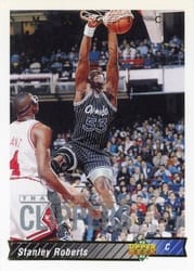 1992-93 Upper Deck Base Set Stanley Roberts #147 card