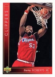 1993-94 Upper Deck Base Set Stanley Roberts #20 card