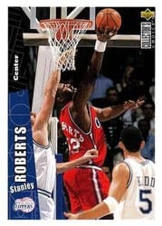 1996-97 Collector's Choice Base Set Stanley Roberts #262 card