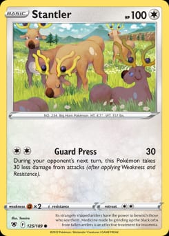 Astral Radiance Stantler #125 card