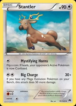 2016 BREAKpoint Stantler #91 card
