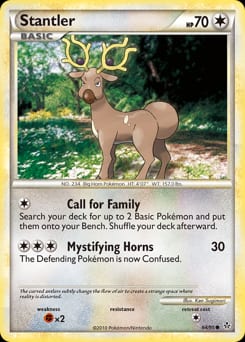 HS—Unleashed Stantler #64 card