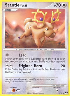 POP Series 7 Stantler #9 card