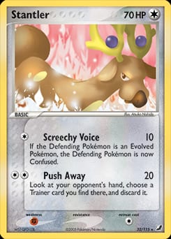 Unseen Forces Stantler #32 card