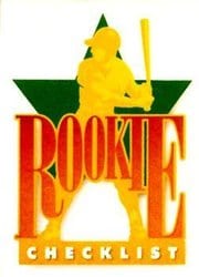 1990 Upper Deck Base Set Star Rookie Checklist #1 card