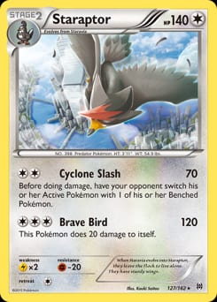BREAKthrough Staraptor #127 card