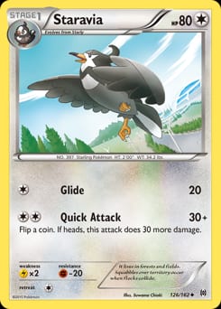 BREAKthrough Staravia #126 card
