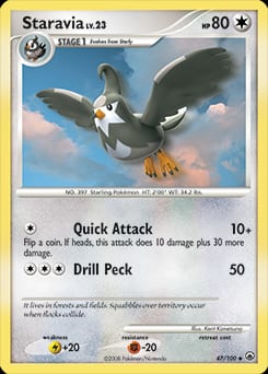Majestic Dawn Staravia #47 card