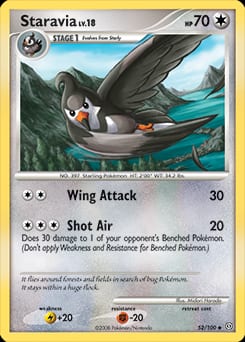 Stormfront Staravia #52 card