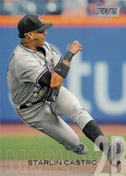 2018 Stadium Club Base Set Starlin Castro #8 card