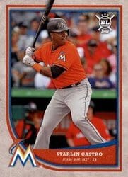 2018 Topps Big League Base Set Starlin Castro #129 card
