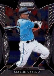 2019 Panini Prizm Base Set Starlin Castro #224 card