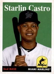 2019 Topps Archives Base Set Starlin Castro #79 card