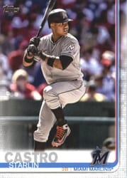 2019 Topps Base Set Starlin Castro #482 card