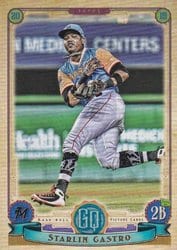2019 Topps Gypsy Queen Base Set Starlin Castro #118 card
