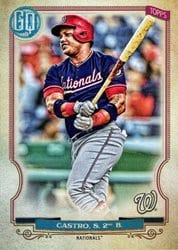 2020 Topps Gypsy Queen Base Set Starlin Castro #259 card
