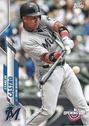 2020 Topps Opening Day Base Set Starlin Castro #181 card