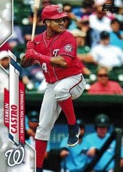 2020 Topps Update Base Set Starlin Castro #U-5 card