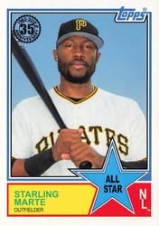 2018 Topps 1983 Topps Baseball 35th Anniversary All-Stars Starling Marte #83AS-39 card