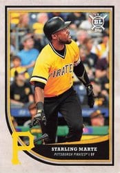 2018 Topps Big League Base Set Starling Marte #273 card