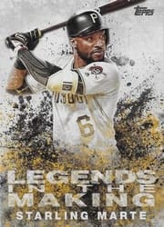 2018 Topps Update Legends in the Making Starling Marte #LITM-7 card