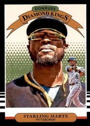 2019 Donruss Base Set Starling Marte #24 card