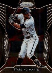 2019 Panini Prizm Base Set Starling Marte #73 card