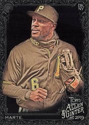 2019 Topps Allen & Ginter X Base Set Starling Marte #239 card