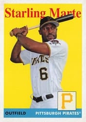 2019 Topps Archives Base Set Starling Marte #22 card