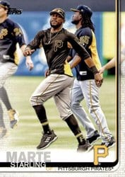 2019 Topps Base Set Starling Marte #253 card