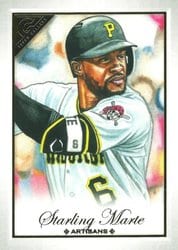 2019 Topps Gallery Base Set Starling Marte #169 card
