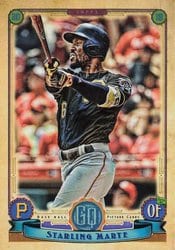 2019 Topps Gypsy Queen Base Set Starling Marte #35 card