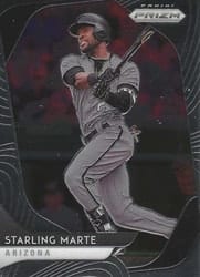 2020 Panini Prizm Base Set Starling Marte #41 card