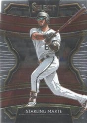 2020 Panini Select Base Set Starling Marte #4 card