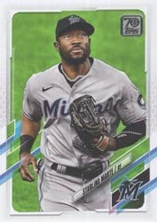 2021 Topps Base Set Starling Marte #49 card