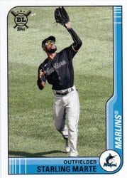 2021 Topps Big League Base Set Starling Marte #60 card