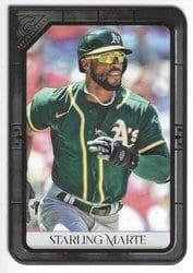 2021 Topps Gallery Base Set Starling Marte #2 card