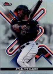 2022 Finest Base Set Starling Marte #109 card
