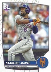 2023 Topps Big League Base Set Starling Marte #61 card