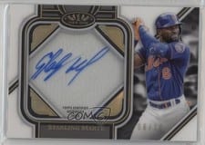 2023 Topps Tier One Clear One Autographs Starling Marte #C1A-SM card