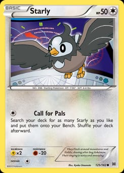 BREAKthrough Starly #125 card