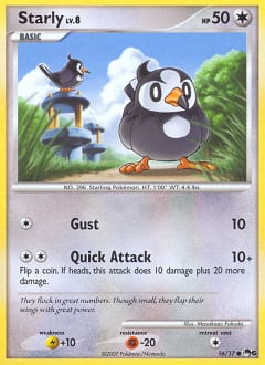 POP Series 6 Starly #16 card