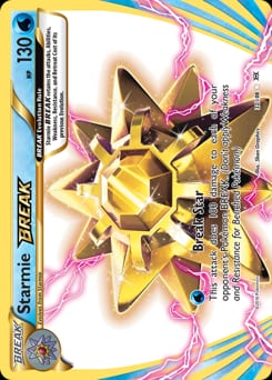 2016 Evolutions Starmie BREAK #32 card