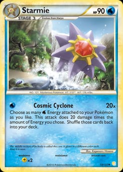 HeartGold & SoulSilver Starmie #53 card