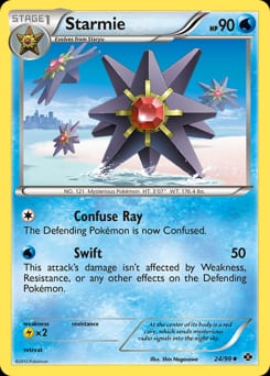 2012 Next Destinies Starmie #24 card